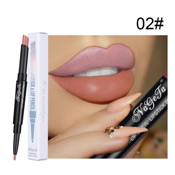 2 in 1 Lip Liner Lipstick