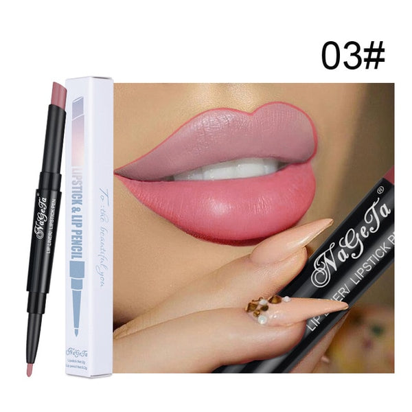 2 in 1 Lip Liner Lipstick