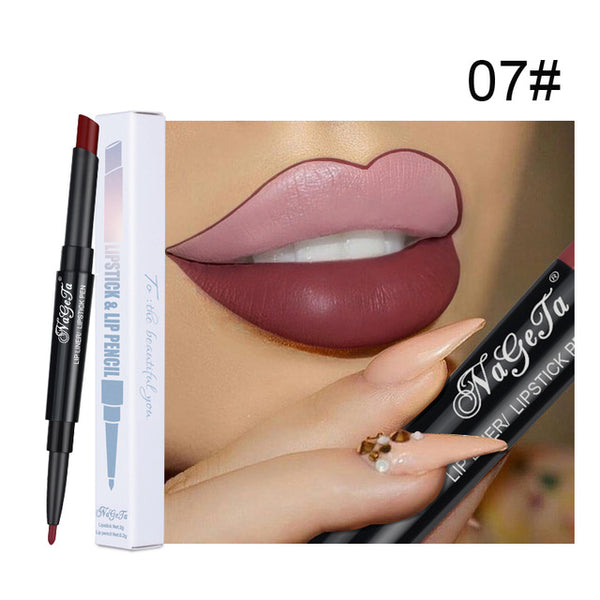 2 in 1 Lip Liner Lipstick